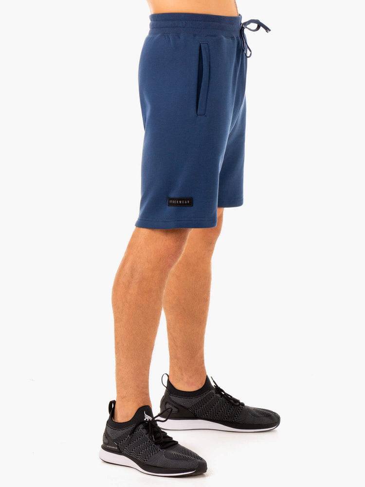 Ryderwear Men Shorts Recharge Track Men's Shorts Blue | CA2743AP