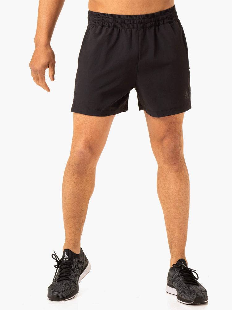 Ryderwear Men Shorts Vital Gym Men's Shorts Faded Black | CA2735LH