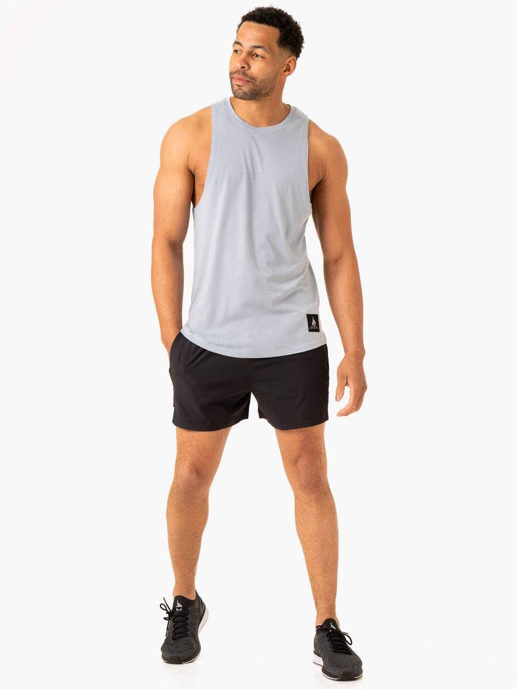 Ryderwear Men Shorts Vital Gym Men's Shorts Faded Black | CA2735LH