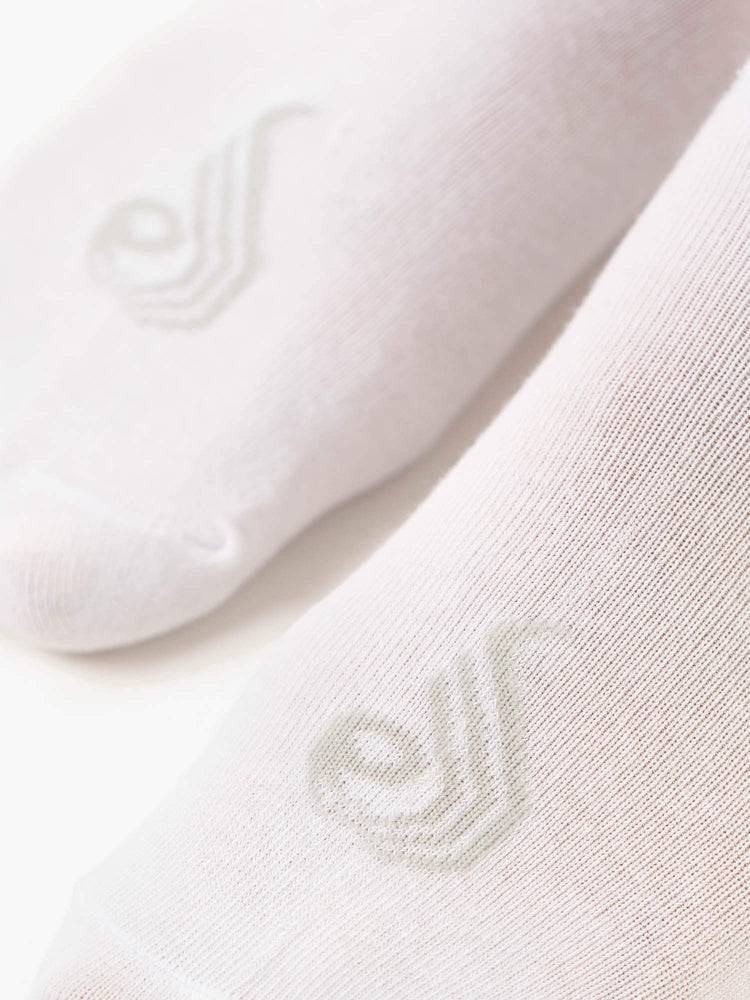 Ryderwear Men Socks No Show Men's Socks White | CA2591XF