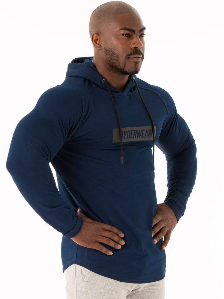 Ryderwear Men Sweaters Base Pullover Jumper Men's Sweaters Navy | CA2845UT