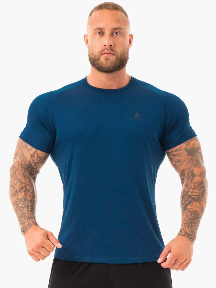 Ryderwear Men T Shirts Breeze Men\'s T Shirts Navy | CA2950JJ