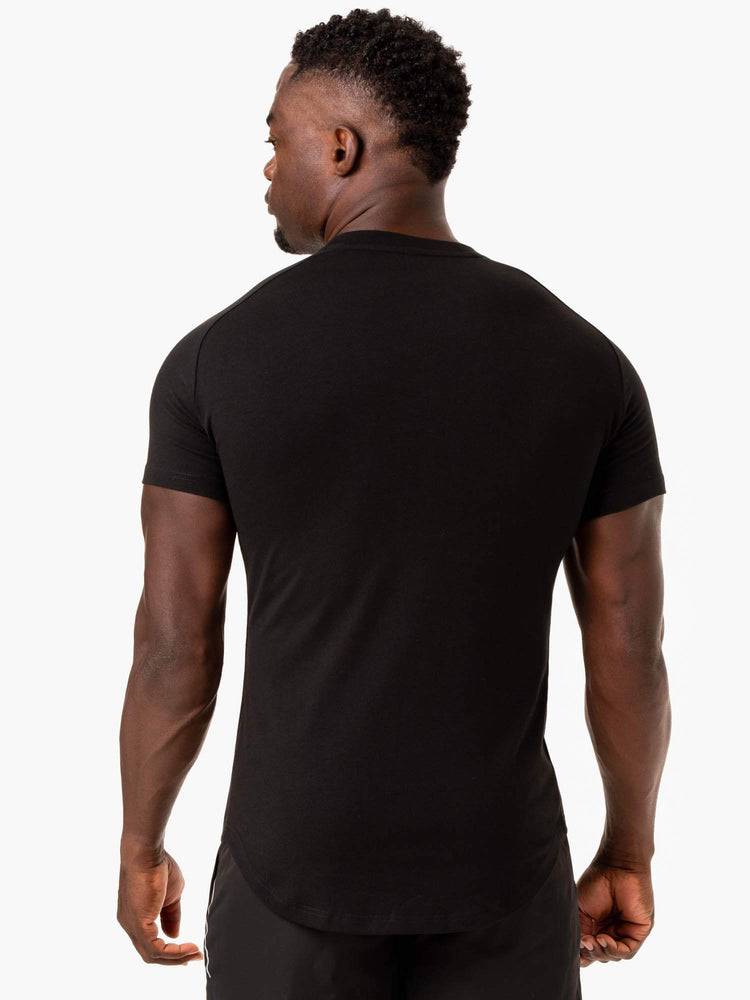 Ryderwear Men T Shirts Critical Men's T Shirts Black | CA2940QZ