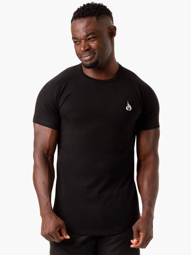 Ryderwear Men T Shirts Critical Men's T Shirts Black | CA2940QZ