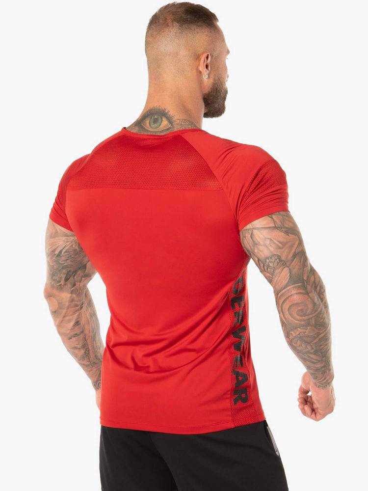 Ryderwear Men T Shirts Evo Men's T Shirts Red | CA2928DN