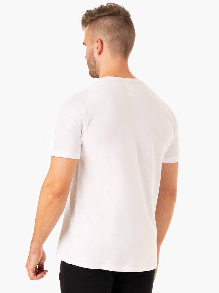 Ryderwear Men T Shirts Limitless Men's T Shirts White | CA2892RW