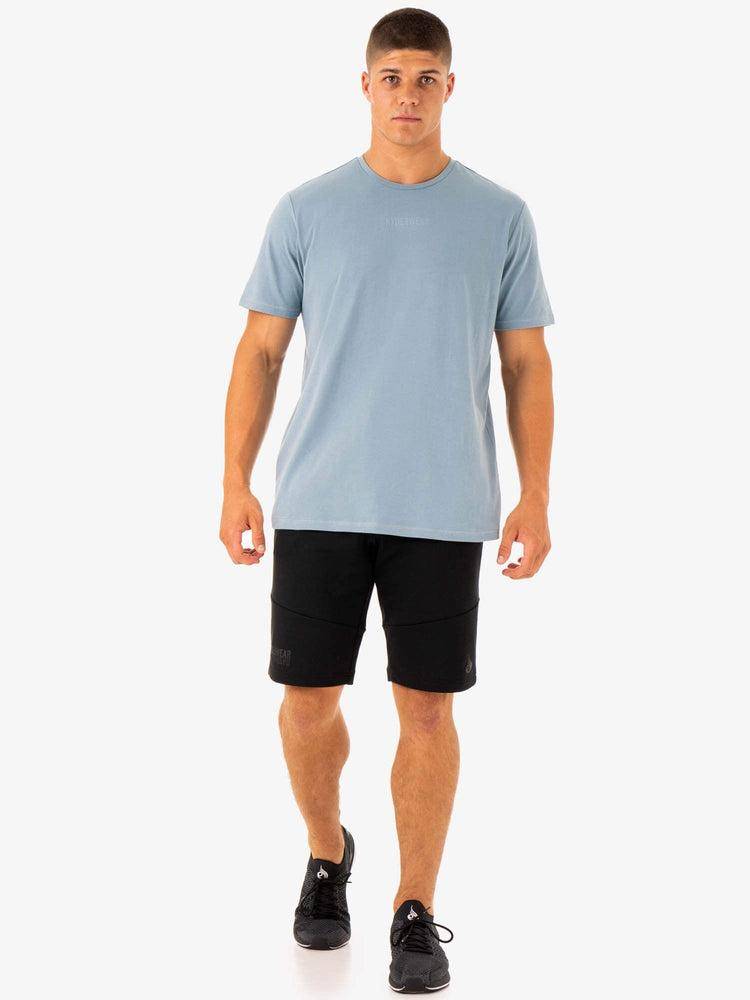 Ryderwear Men T Shirts Limitless Men's T Shirts Ice Blue | CA2894WY