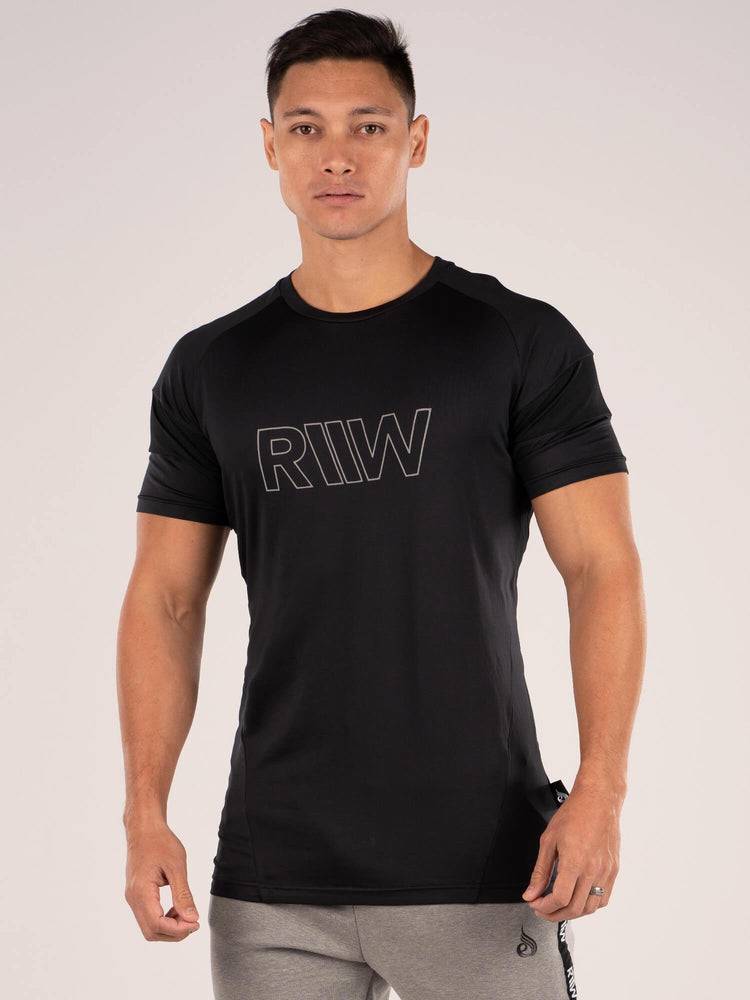 Ryderwear Men T Shirts Shield Men\'s T Shirts Black | CA2859AP