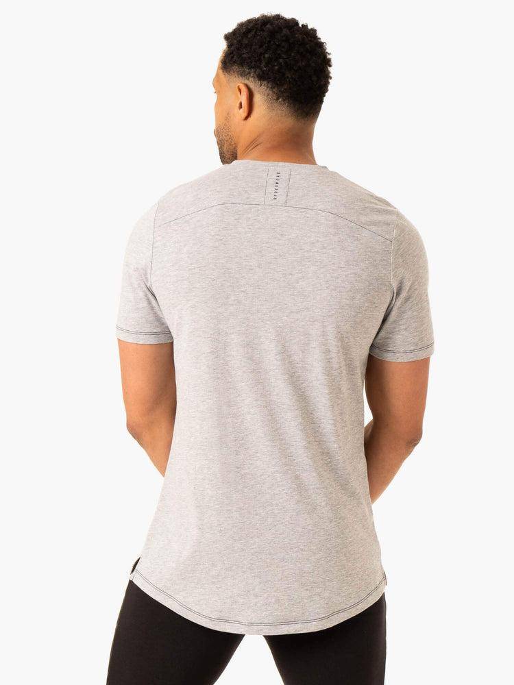 Ryderwear Men T Shirts Vital Men's T Shirts Grey Marl | CA2849EX