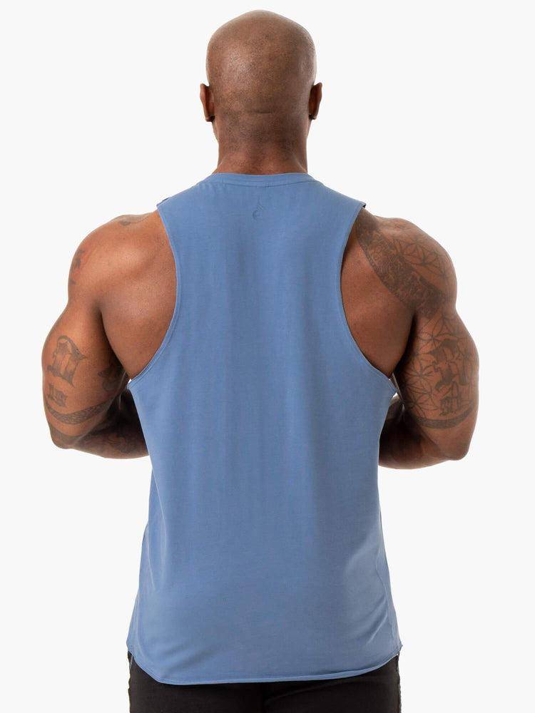 Ryderwear Men Tanks Force Baller Tank Men's Tanks Blue | CA3043XF