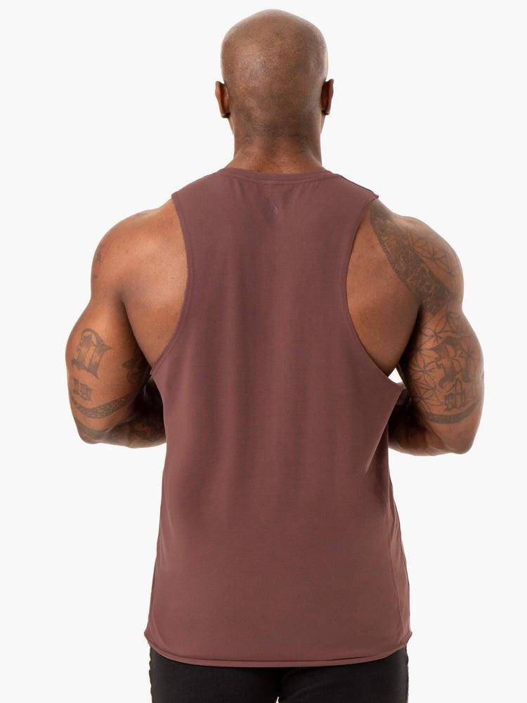 Ryderwear Men Tanks Force Baller Tank Men's Tanks Brick | CA3045LH