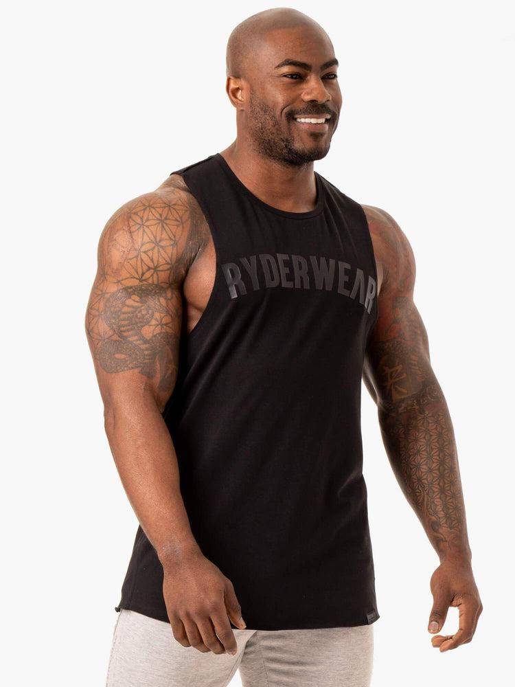 Ryderwear Men Tanks Force Baller Tank Men's Tanks Black | CA3046KI