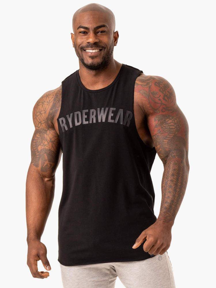 Ryderwear Men Tanks Force Baller Tank Men\'s Tanks Black | CA3046KI