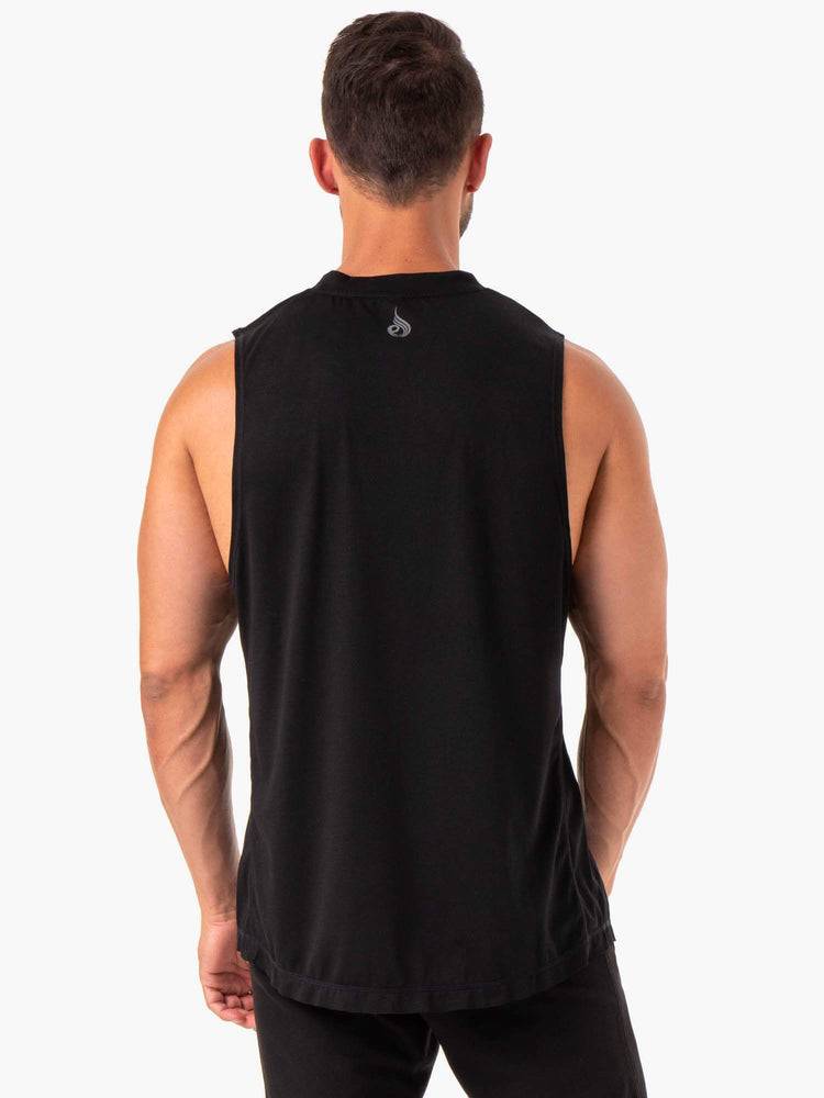 Ryderwear Men Tanks Iron Baller Tank Men's Tanks Black | CA3017XF