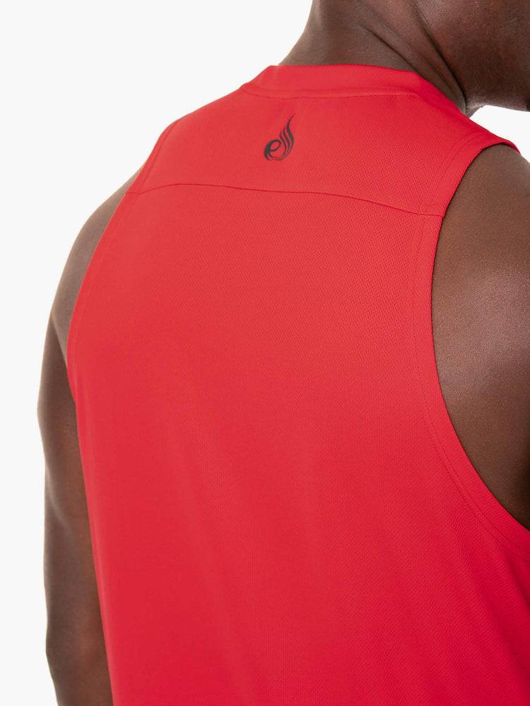 Ryderwear Men Tanks Lift Mesh Baller Tank Men's Tanks Red | CA3009EX