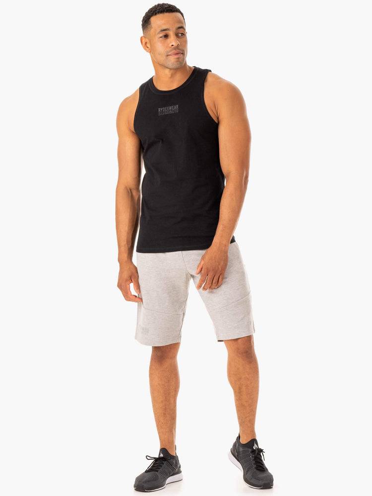 Ryderwear Men Tanks Limitless Baller Tank Men's Tanks Black | CA3006YU