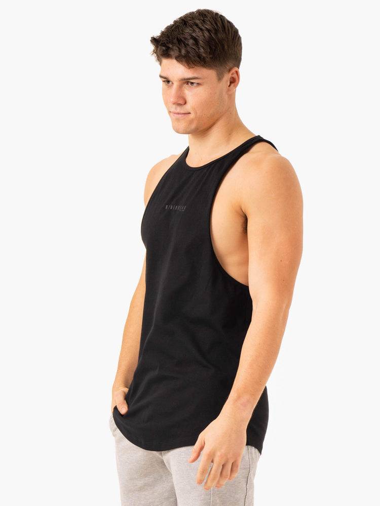 Ryderwear Men Tanks Pursuit Baller Tank Men's Tanks Black | CA2989TV