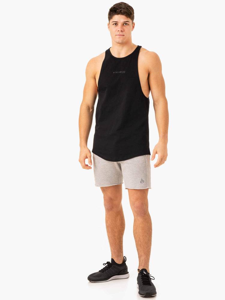 Ryderwear Men Tanks Pursuit Baller Tank Men's Tanks Black | CA2989TV