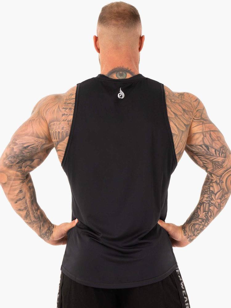 Ryderwear Men Tanks Strength Baller Tank Men's Tanks Black | CA2973ZG