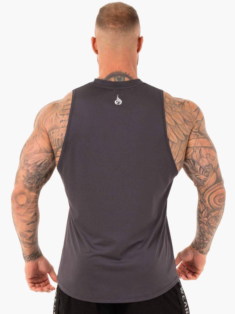 Ryderwear Men Tanks Strength Baller Tank Men's Tanks Titanium | CA2974LH