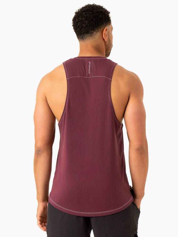 Ryderwear Men Tanks Vital Baller Tank Men's Tanks Plum | CA2971CE