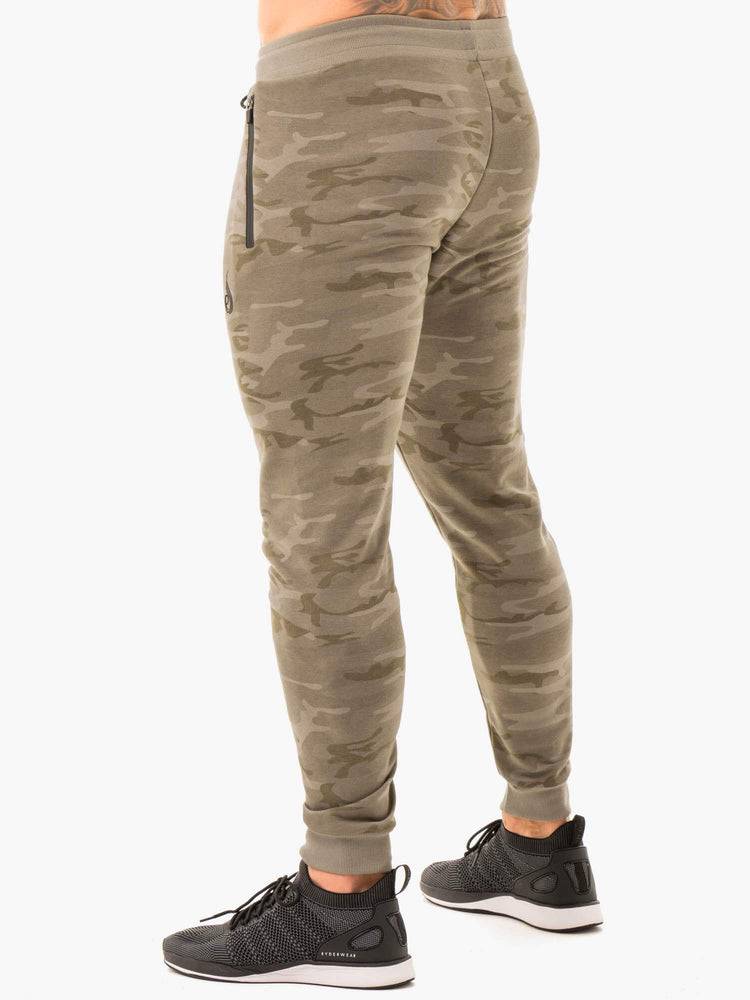 Ryderwear Men Track Pants Combats Men's Track Pants Khaki Camo | CA3147UT