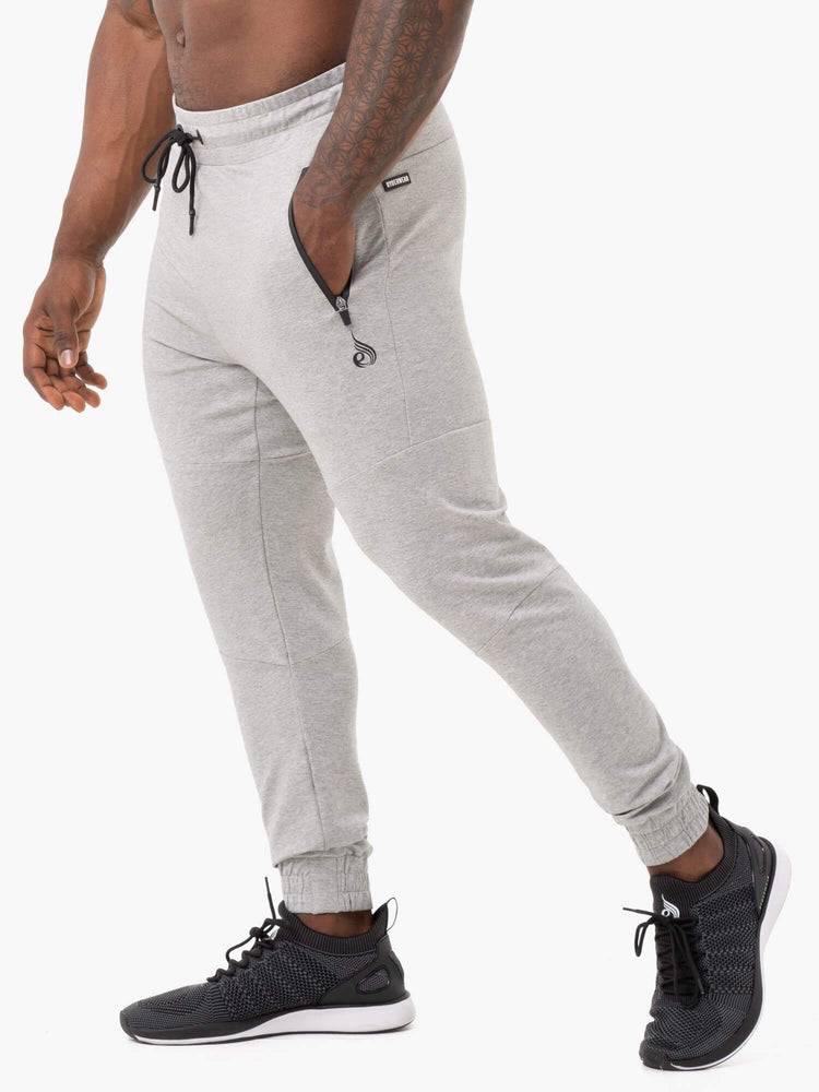 Ryderwear Men Track Pants Energys Men's Track Pants Grey Marl | CA3142SO