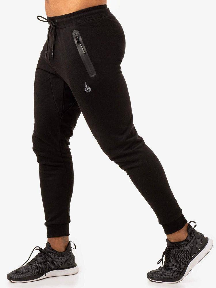 Ryderwear Men Track Pants Overdrive Men's Track Pants Black | CA3122FM