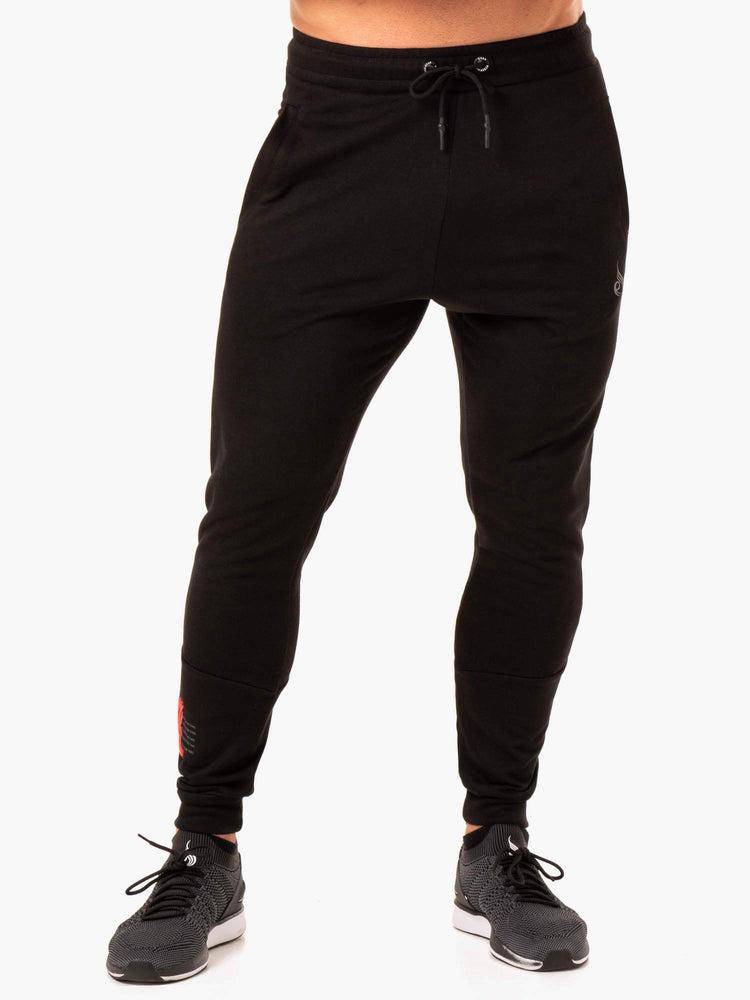 Ryderwear Men Track Pants RWXKGs Men's Track Pants Black | CA3105RW