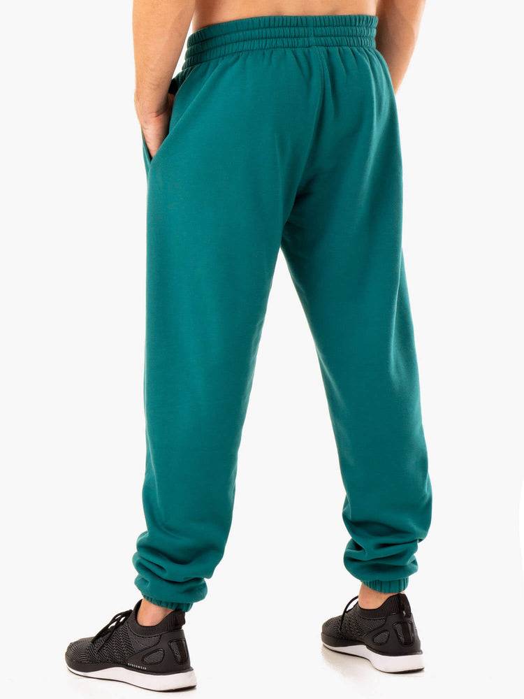 Ryderwear Men Track Pants Recharge Relaxed Men's Track Pants Teal | CA3114XF