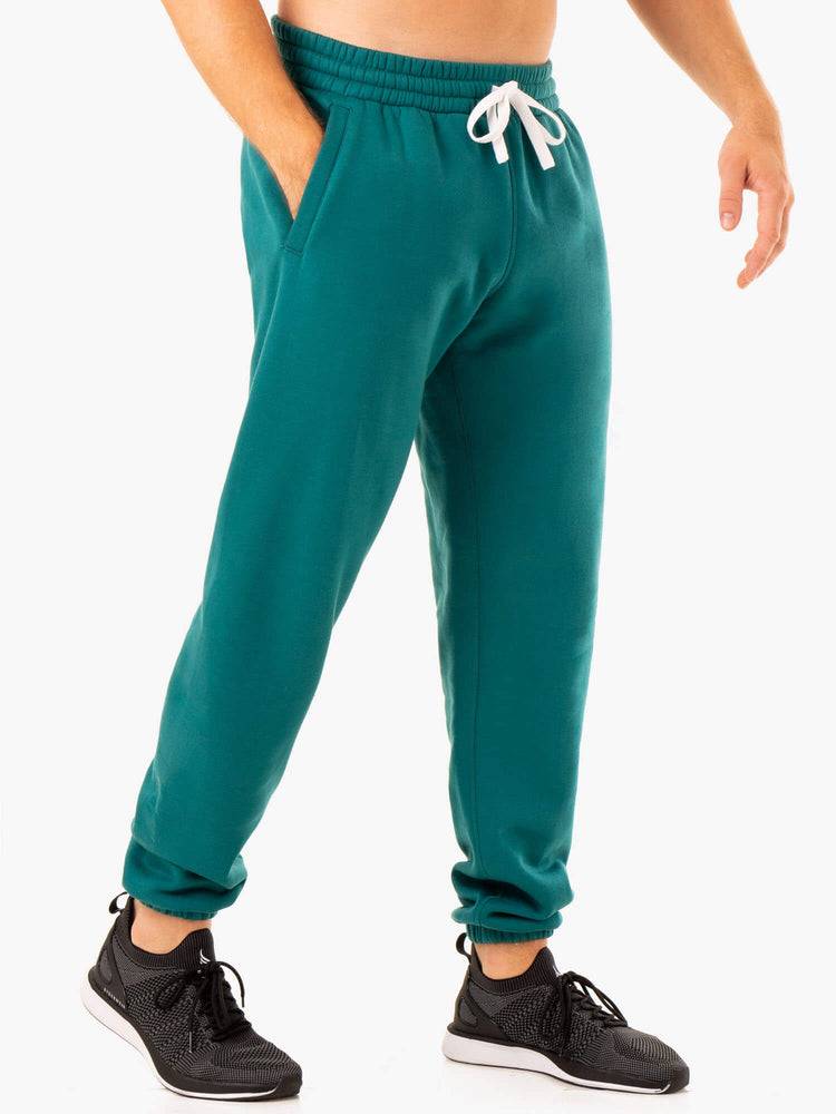 Ryderwear Men Track Pants Recharge Relaxed Men's Track Pants Teal | CA3114XF