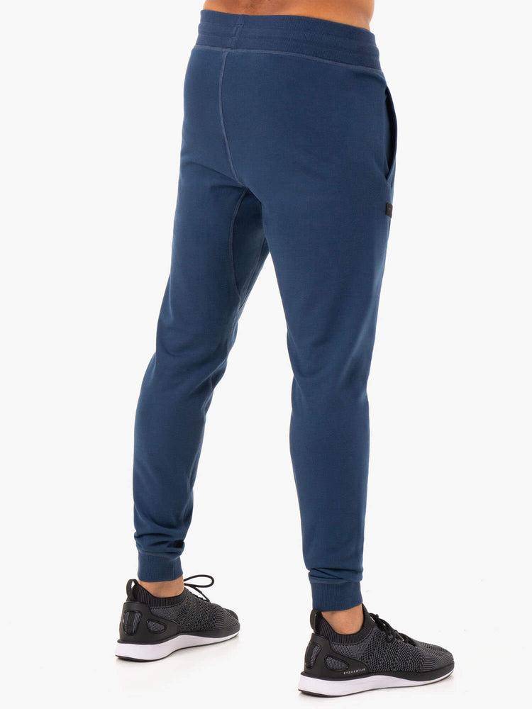 Ryderwear Men Track Pants Recharge Tapered Men's Track Pants Blue | CA3110NB