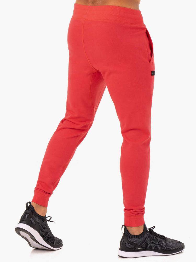 Ryderwear Men Track Pants Recharge Tapered Men's Track Pants Red | CA3111BC