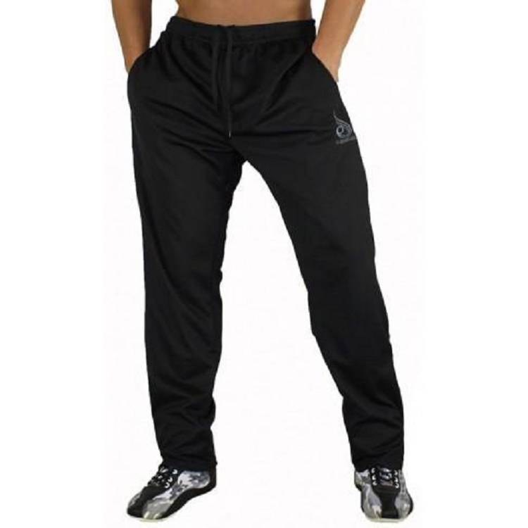 Ryderwear Men Track Pants Tapered Mesh Men's Track Pants Black | CA3104TV