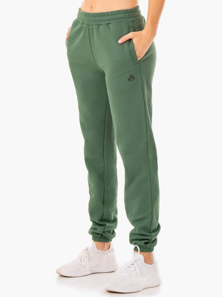 Ryderwear Men Track Pants Unisexs Men's Track Pants Forest Green | CA3099PQ