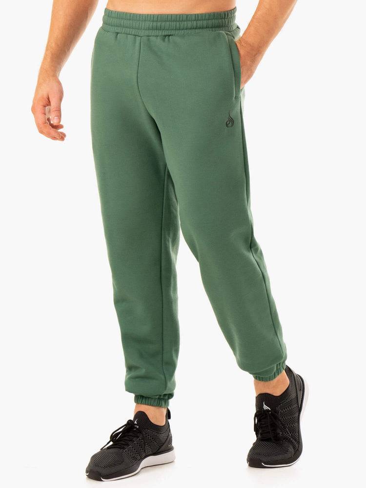 Ryderwear Men Track Pants Unisexs Men's Track Pants Forest Green | CA3099PQ