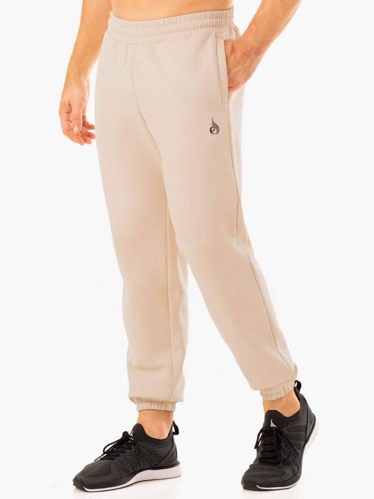 Ryderwear Men Track Pants Unisexs Men's Track Pants Sand | CA3100OR