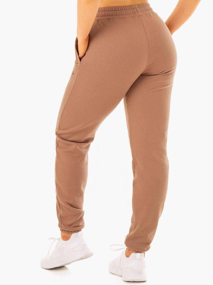 Ryderwear Men Track Pants Unisexs Men's Track Pants Mocha | CA3101IS