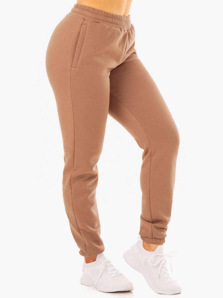 Ryderwear Men Track Pants Unisexs Men's Track Pants Mocha | CA3101IS