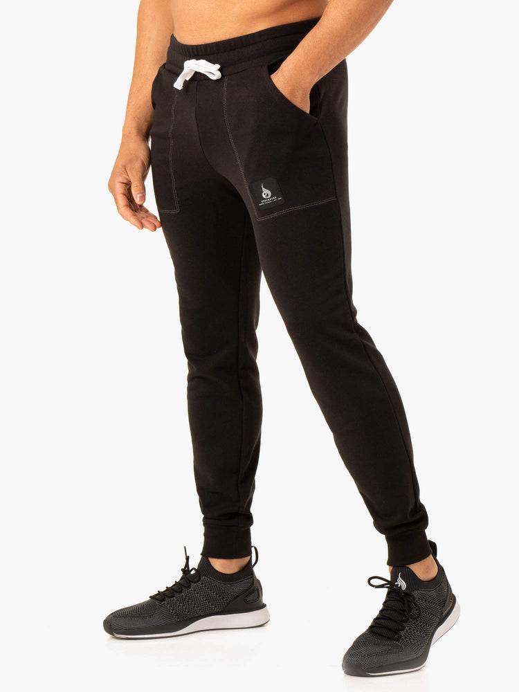 Ryderwear Men Track Pants Vital Men's Track Pants Faded Black | CA3098AP