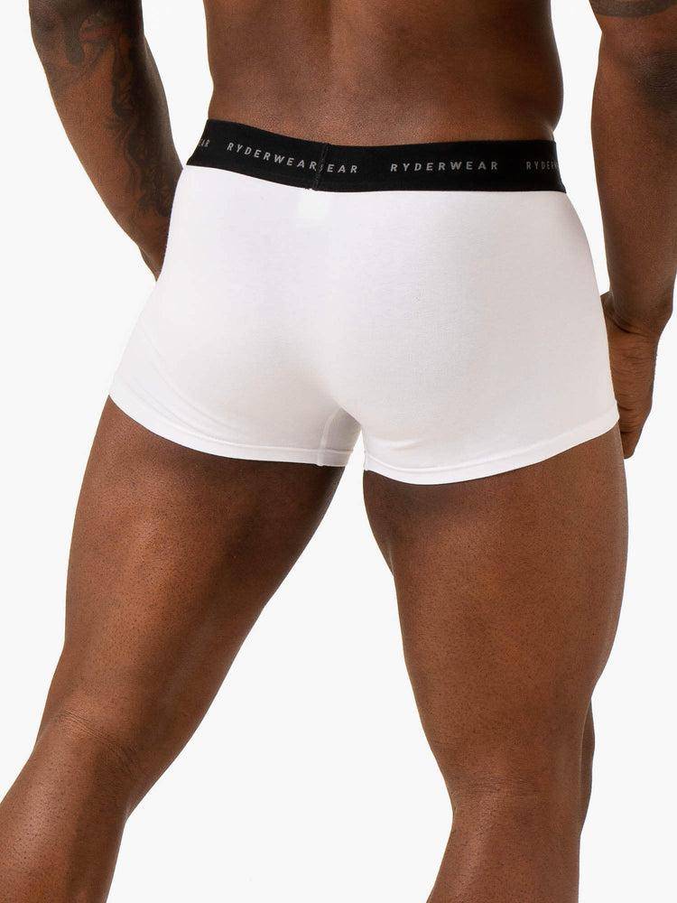 Ryderwear Men Underwear Boxer Briefs Men's Underwear White | CA2602PQ