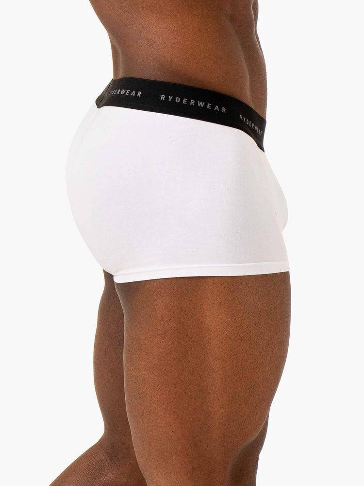 Ryderwear Men Underwear Boxer Briefs Men's Underwear White | CA2602PQ