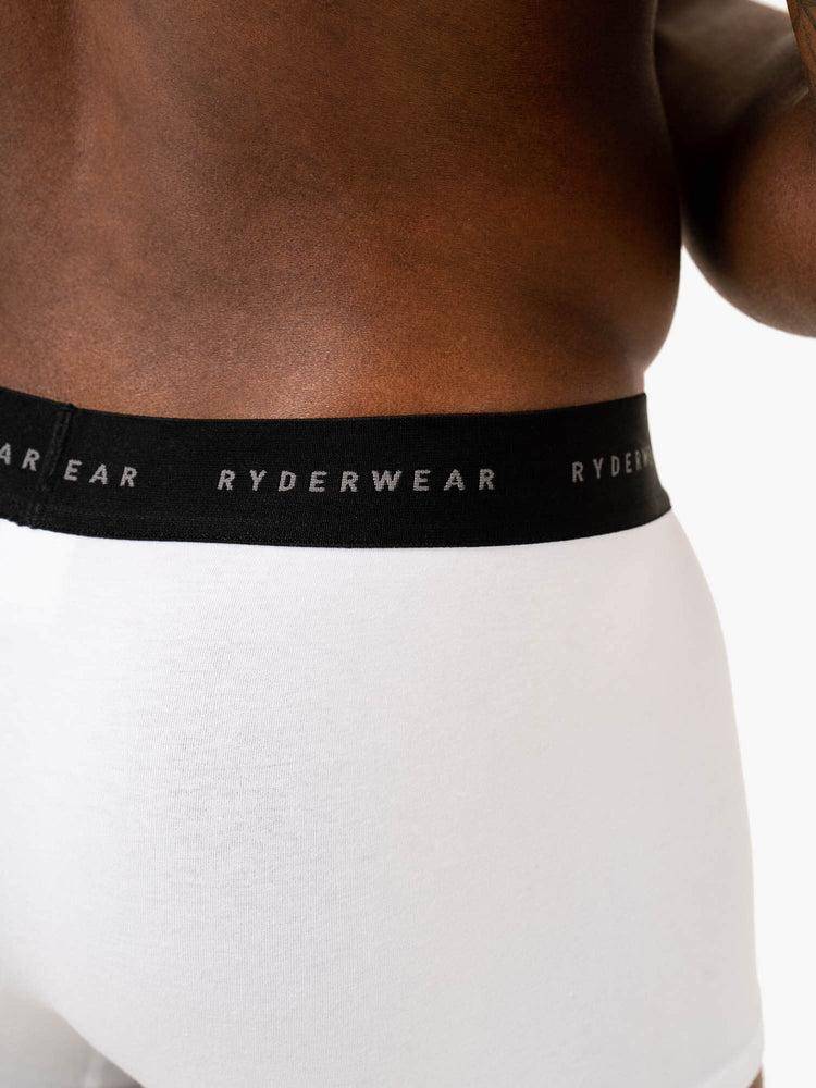 Ryderwear Men Underwear Boxer Briefs Men's Underwear White | CA2602PQ