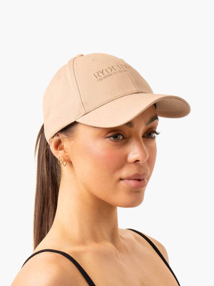 Ryderwear Women Caps Frequency Women\'s Caps Tan | CA1057ZG