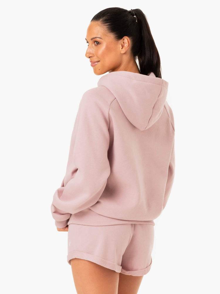 Ryderwear Women Hoodie Off Duty Fleece Women's Hoodie Rose Marl | CA2493GL