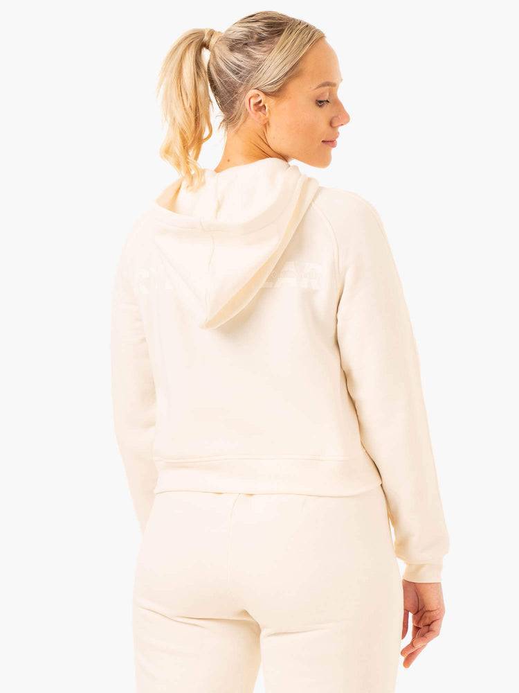 Ryderwear Women Hoodie Sideline Women's Hoodie Vanilla | CA2448IS