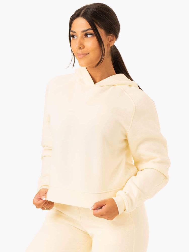 Ryderwear Women Hoodie Sideline Women's Hoodie Butter | CA2454WY