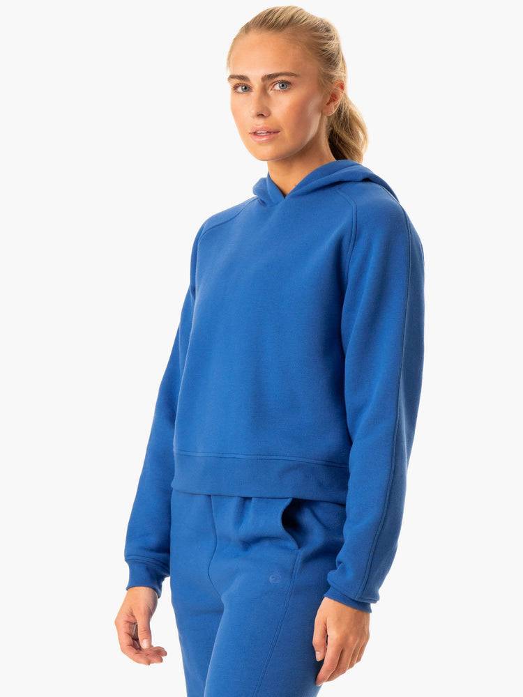 Ryderwear Women Hoodie Sideline Women's Hoodie Cobalt Blue | CA2456MA