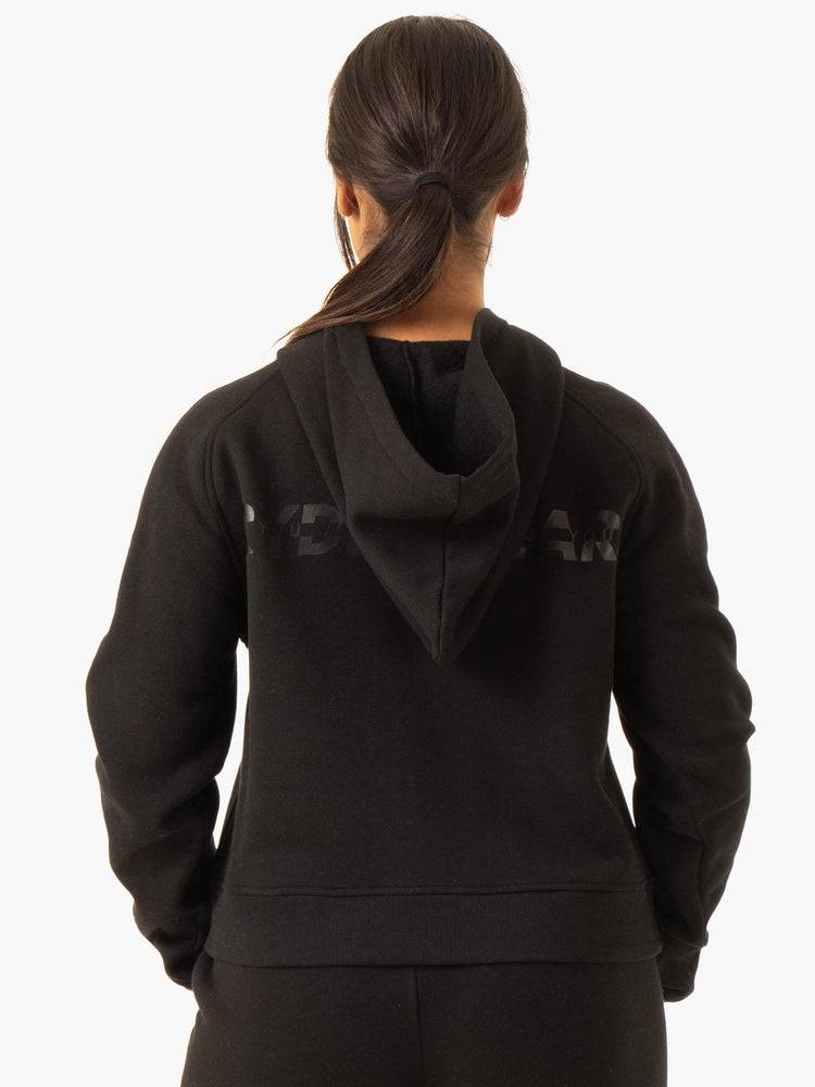 Ryderwear Women Hoodie Sideline Women's Hoodie Black | CA2458BC