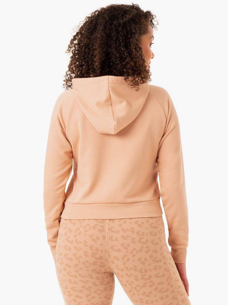 Ryderwear Women Hoodie Ultra Pullover Women's Hoodie Tan | CA2465JJ